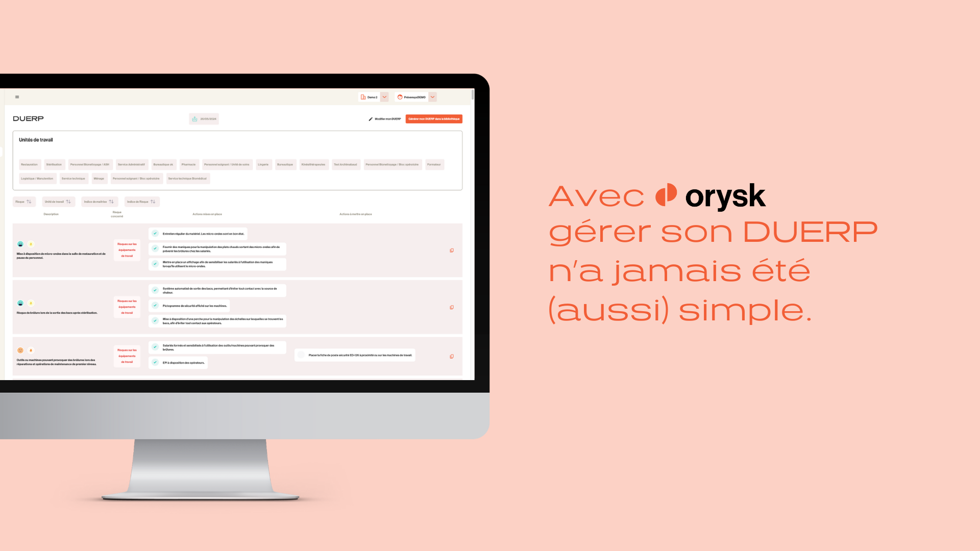 Orysk evaluation des risques professionnels